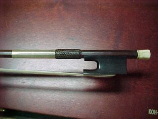 French Violin Bow Gaulard School Circa 1835 Comes With Raffin Certificate photo