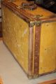 Antique Louis Vuitton Trunk Suitcase,  Brass Locks 19th Century 1800-1899 photo 5