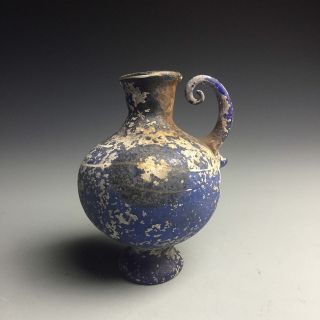 A Rare Roman Glass Bottle 3 photo