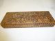 Antique Vintage Pyrography Burnt Wood Teckemeyer Candy Co Glove Box Roses Boxes photo 1