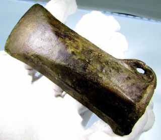 Celtic / Bronze Age - Socketed Axe Head - 8th - 10th Century Bc - Very Rare B644 photo