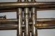 John Heald Trumpet 1890 ' S Made In Springfield Massachusetts Gold Plated Brass photo 2