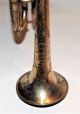 John Heald Trumpet 1890 ' S Made In Springfield Massachusetts Gold Plated Brass photo 3