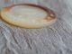 Antique Vintage Button Carved Mother Of Pearl Abalone Shell 028 - A Buttons photo 3