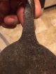 Antique Wrought Iron Spatula Or Colonial Hearth Cooking Peel Rustic Vintage Hearth Ware photo 6