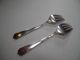 2 - Vintage,  Sterling Silver,  Salad Forks,  By Watson Co. ,  In The Lotus Pattern Flatware & Silverware photo 2