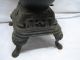 Antique Spark Salesman Sample Cast Iron Pot Belly Wood Cook Stove Toy Mount Joy Stoves photo 1