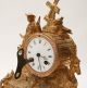 Antique 1855 French Clock Gracieus Statue Romantic Clocks photo 4