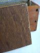 Antique Wooden Chest Box Jewelry Trinket - Salesman Sample Chest W/ Tray Boxes photo 6
