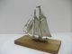 The Sailboat Of Silver960 Of Japan.  76g/ 0.  68oz.  Takehiko ' S Work. Other Antique Sterling Silver photo 3