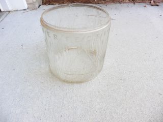1920s Perfection Kerosene Heater Glass Flame Globe & Solid Look photo
