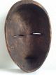 Most Interesting Old Very Small Carved African Face Mask - Other African Antiques photo 9