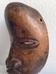 Most Interesting Old Very Small Carved African Face Mask - Other African Antiques photo 6
