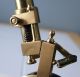 Antique Brass Museum Microscope With Rotating Specimen Drum After Thomas Winter Microscopes & Lab Equipment photo 4