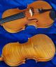 Fine Antique Czech Violin By Josef Lidl,  Brno (pre - Ww2).  Tone,  Good Build String photo 9