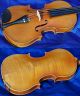 Fine Antique Czech Violin By Josef Lidl,  Brno (pre - Ww2).  Tone,  Good Build String photo 8