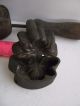 Four (4) Bronze Molds Millinery Silk Flowers,  Leaf,  G.  Molla Tool Co.  N.  Y. Industrial Molds photo 4