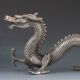 Chinese Cupronickel Hand - Carved Dragon Statue Other Antique Chinese Statues photo 1