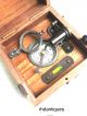 Nautical Vintage Brass & Wooden Six Instruments Marine Master Box W Watch Compasses photo 5
