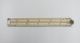 12 Inch Ruler,  Hinged,  Faux Bone Other Antique Science Equip photo 1
