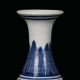 Delicate Chinese Blue And White Porcelain Handmade Flower Vase Vases photo 1