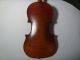 Antique French Charotte A Paris Violin 4/4 Tiger Maple & Spruce 2 Bows Gsb Case String photo 2
