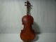 Antique French Charotte A Paris Violin 4/4 Tiger Maple & Spruce 2 Bows Gsb Case String photo 3