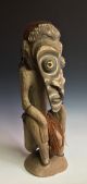 Oceanian Tribal Art Papua Guinea Ancestor Figure (sepik/murik) Pacific Islands & Oceania photo 1