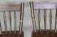 19th C Child ' S Arrow Back Windsor Chairs In Great Old Brown Paint Primitives photo 6