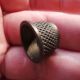 A Perfect Open Thimble From The Late 17th.  / Early 18th.  Century. Other Antiquities photo 3
