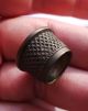 A Perfect Open Thimble From The Late 17th.  / Early 18th.  Century. Other Antiquities photo 4