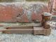 Pair Antique French Window Shutter Dogs / Window Stop / Hold Back / Lady Head Windows, Sashes & Locks photo 3