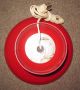 Vintage 70 ' S Mod Atomic Mushroom Pixies Red/white Plastic Table Lamp Light Retro Mid-Century Modernism photo 4