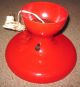 Vintage 70 ' S Mod Atomic Mushroom Pixies Red/white Plastic Table Lamp Light Retro Mid-Century Modernism photo 6