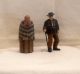 Very Fine Swiss Black Forest Brienz Huggler Carvings Of A Couple 1930 ' S Carved Figures photo 7