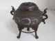Antique Chinese Cloisonne Bronze Incense Burner Censer Incense Burners photo 3
