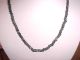 String Roman Black Coloured Glass Beads Circa 100 - 400 A.  D. Roman photo 1