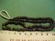 String Roman Black Coloured Glass Beads Circa 100 - 400 A.  D. Roman photo 2