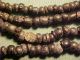 String Roman Black Coloured Glass Beads Circa 100 - 400 A.  D. Roman photo 4