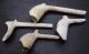 4 Post Medieval Clay Pipes With Makers Marks British photo 5