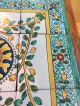 1997 Casola Positano Ceramiche Hand Painted Tile Mural From Italy Tiles photo 6