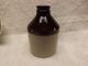 Antique Small Poison Mercury Crock Jug Bottle,  4 7/16 