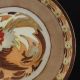 Vintage Abstract Rooster Hand - Painted Plate Thomas Bavaria Artist Signed 1925 Plates & Chargers photo 4