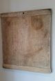 Antique Cutting Board With Bread Board Ends And Decoration Aafa Primitives photo 3