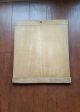 Antique Cutting Board With Bread Board Ends And Decoration Aafa Primitives photo 5