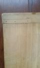 Antique Cutting Board With Bread Board Ends And Decoration Aafa Primitives photo 6
