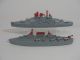 7 Antique Wwii Navy,  Tootsie Toy Ship Models,  Battleship Submarine,  Cruiser, Model Ships photo 2