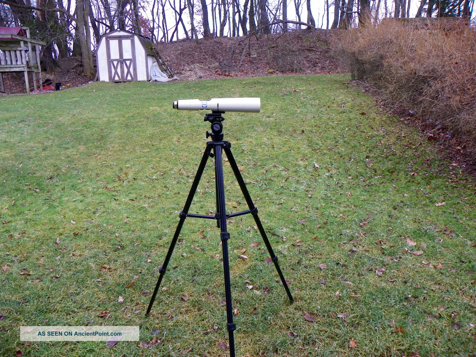 Parks Optical Pioneer 15 - 60x60 Zoom Field Telescope Spotter & Parks Tripod Telescopes photo