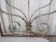 The Best Old Architectural Salvaged Metal Decor Piece Flower Ornate Patina 3 ' Other Antique Architectural photo 1