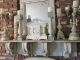 2 Fabulous Old Architectural Posts Chippy White Use As Candle Holders Or Display Columns & Posts photo 2